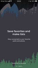 Nieuwe app National Park