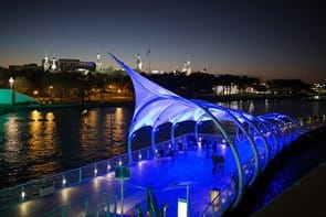 Riverwalk Canopy Blue
