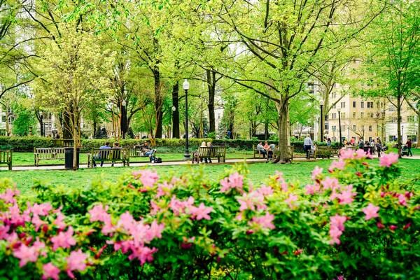 Rittenhouse Square Foto: Kyle Huff for PHLCVB