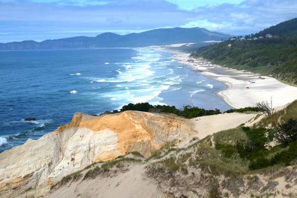 Cape Kiwanda is één van de kapen van de Three Capes Loop, Oregon - Foto Ellen Roetman