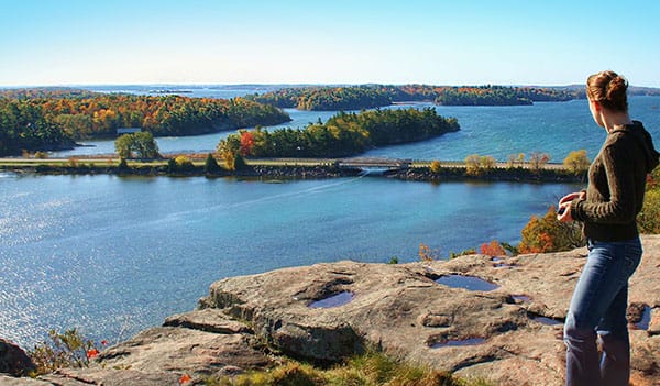 Thousand Islands National Park in Ontario